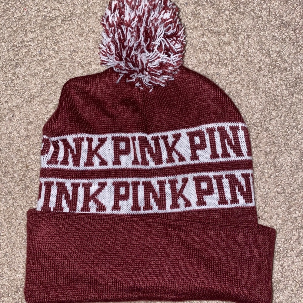 PINK beanie
